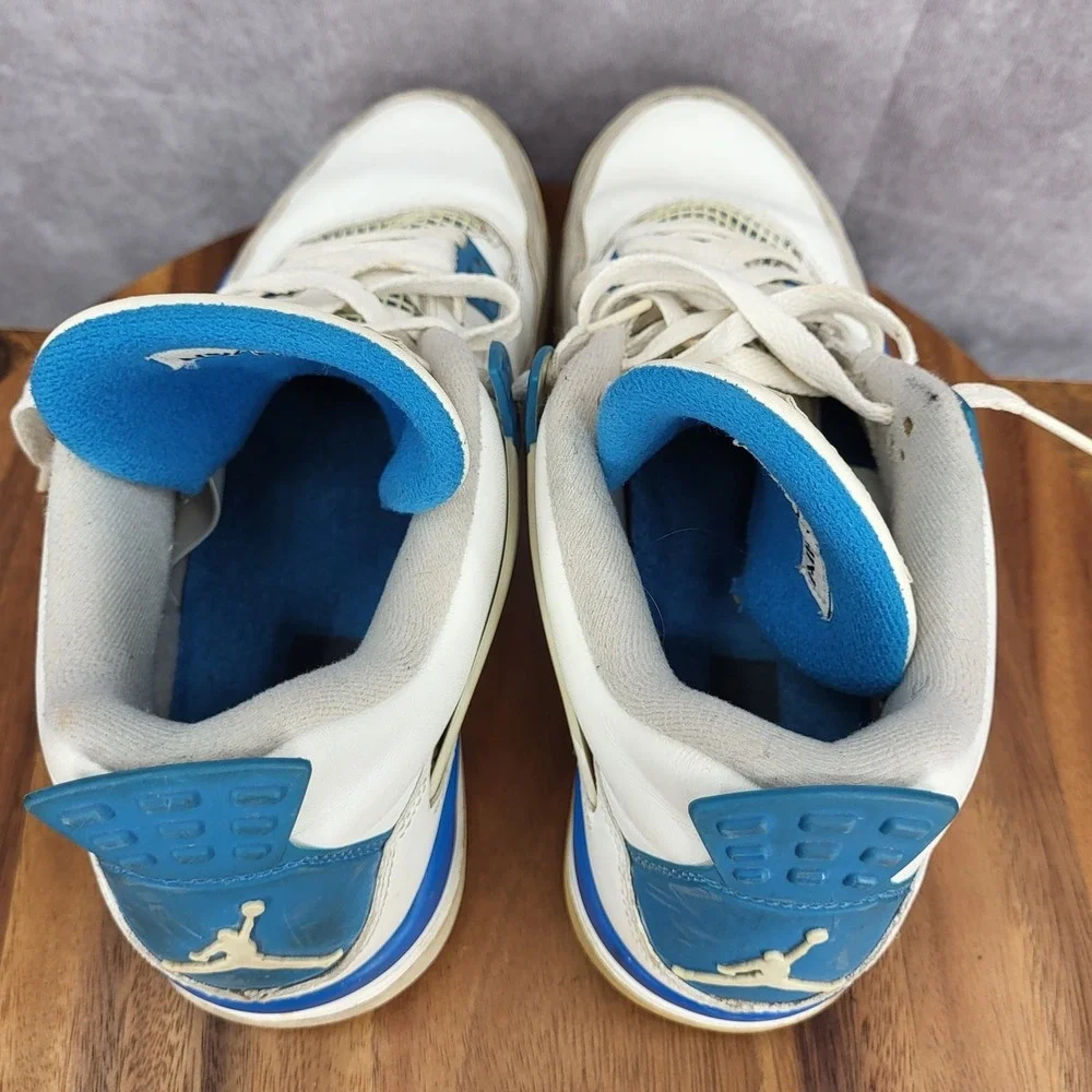 Jordan 4 Retro Sneakers Mens 8.5‎ Military Blue 2012 Shoes